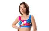 Mememe Lingerie Comics Curios Womens Crop Top - - Bras and Bra Sets